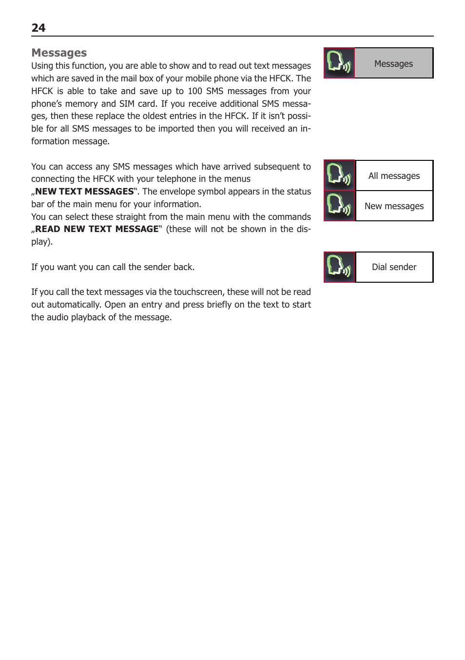 BURY CC 9068 USER Manual User Manual | Page 24 / 37