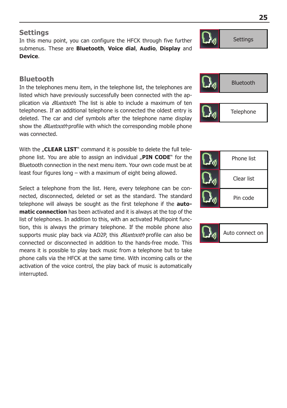 BURY CC 9068 USER Manual User Manual | Page 25 / 37