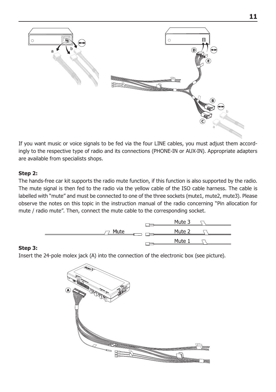 BURY CC 9058 USER Manual User Manual | Page 11 / 28
