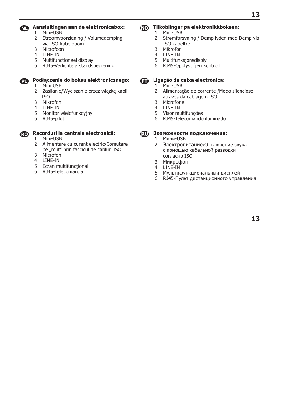 BURY CC 9058 USER Manual User Manual | Page 13 / 78
