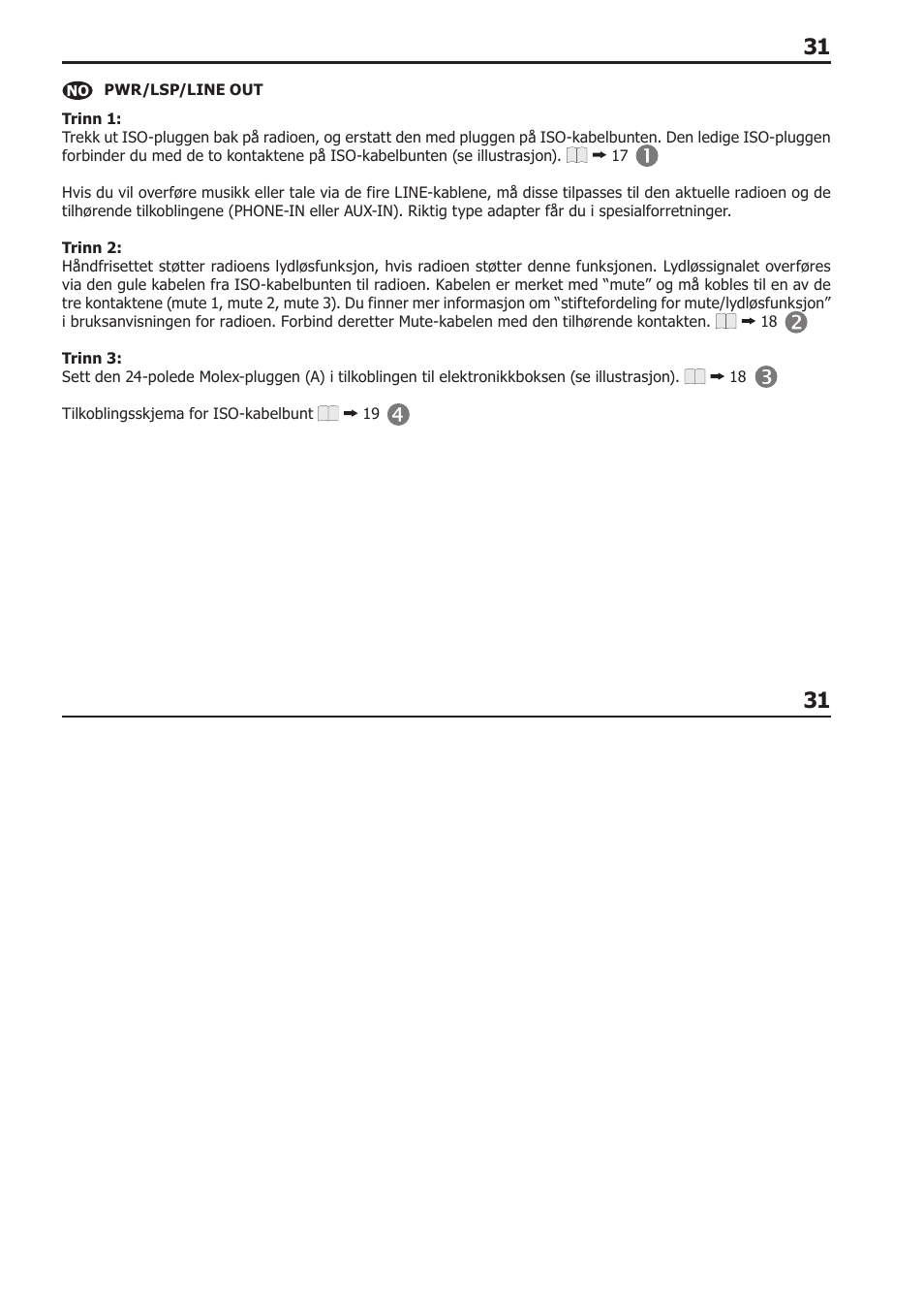 BURY CC 9058 USER Manual User Manual | Page 31 / 78
