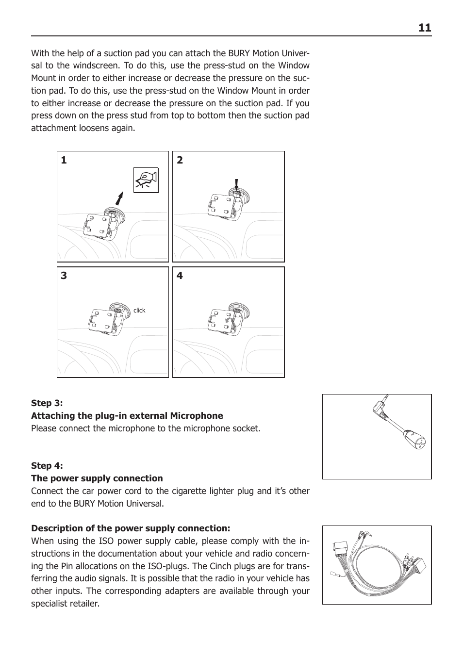 BURY Motion Universal User Manual | Page 11 / 19