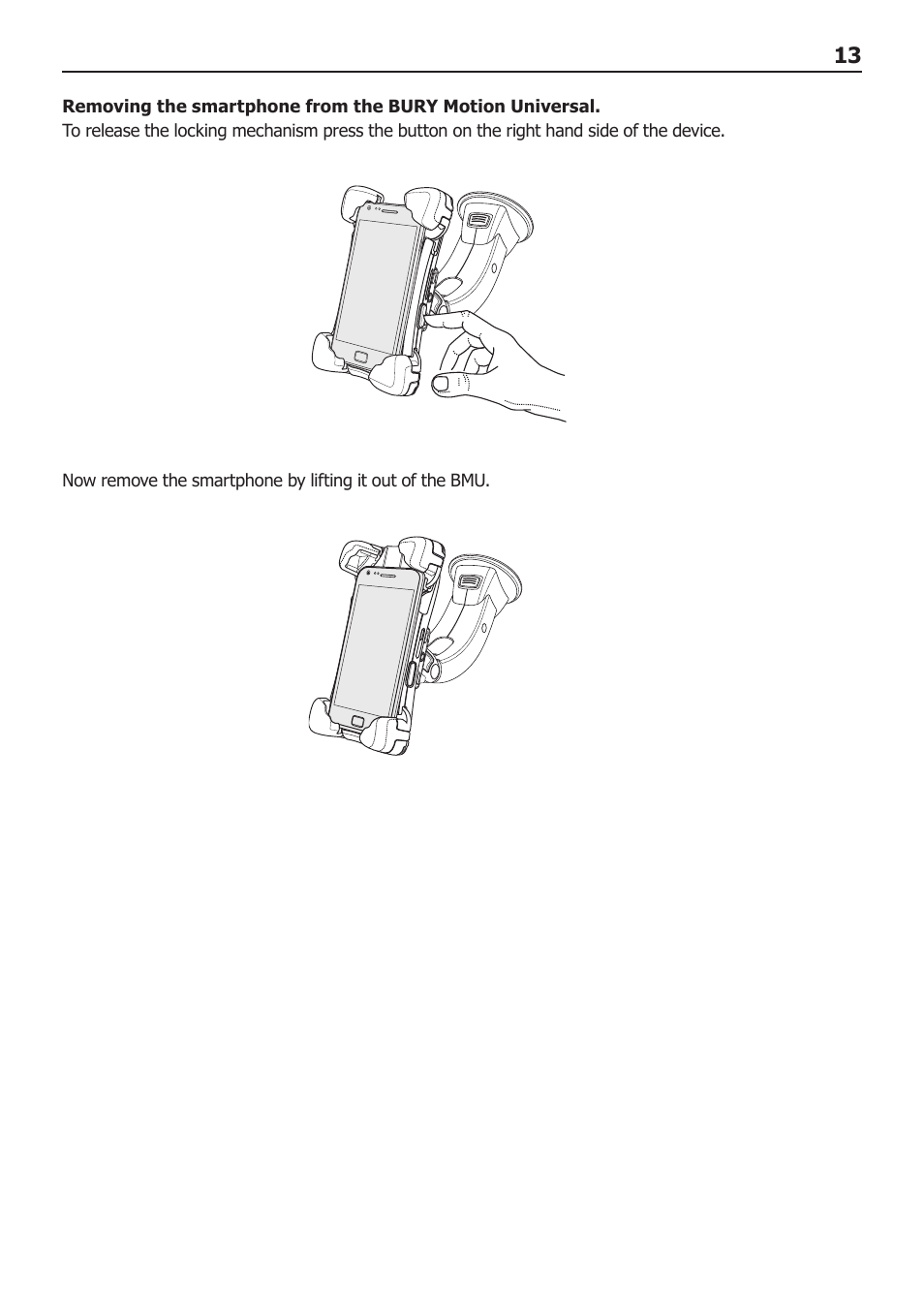 BURY Motion Universal User Manual | Page 13 / 19