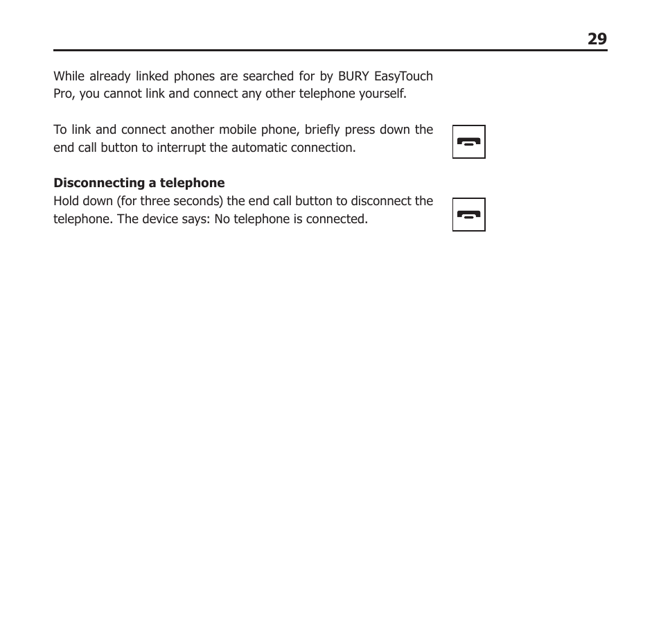 BURY EasyTouch Pro User Manual | Page 29 / 35