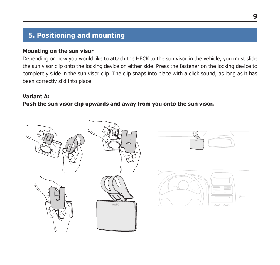 BURY EasyTouch Pro User Manual | Page 9 / 35