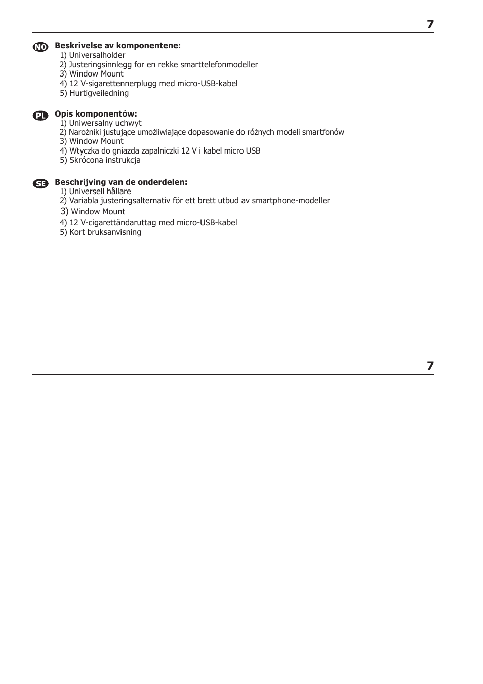 BURY Cradle Universal for Smartphones User Manual | Page 7 / 30