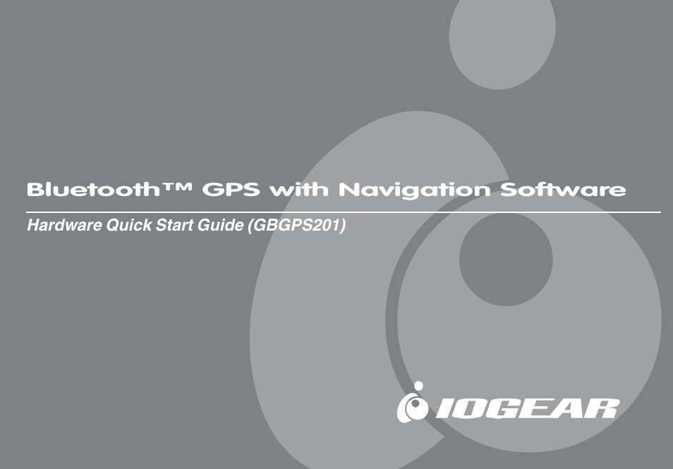 IOGear GBGPS201 User Manual | 21 pages