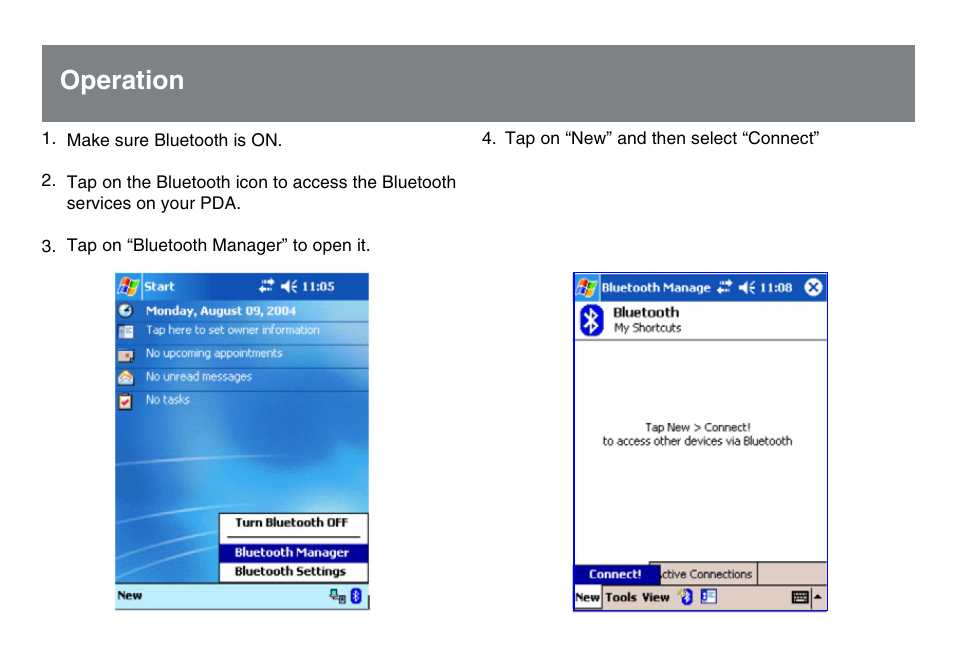Operation | IOGear GBGPS201 User Manual | Page 12 / 21