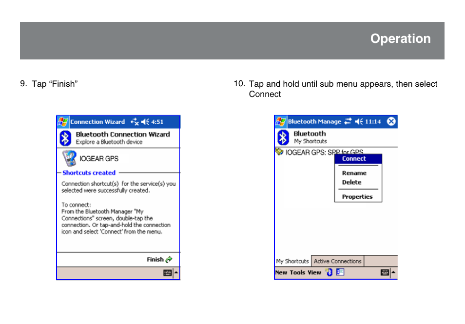 Operation | IOGear GBGPS201 User Manual | Page 15 / 21