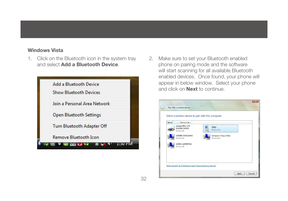 Windows vista | IOGear GBU421WM User Manual | Page 32 / 74