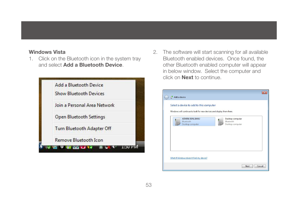 Windows vista | IOGear GBU421WM User Manual | Page 53 / 74
