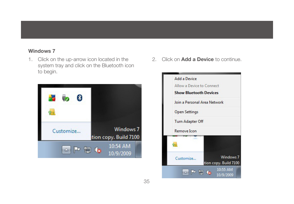 Windows 7 | IOGear GBU521W6 Manual User Manual | Page 35 / 68