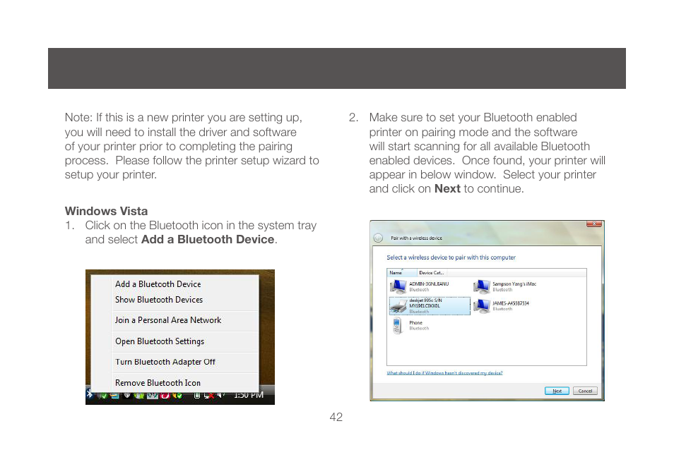 Windows vista | IOGear GBU521W6 Manual User Manual | Page 42 / 68