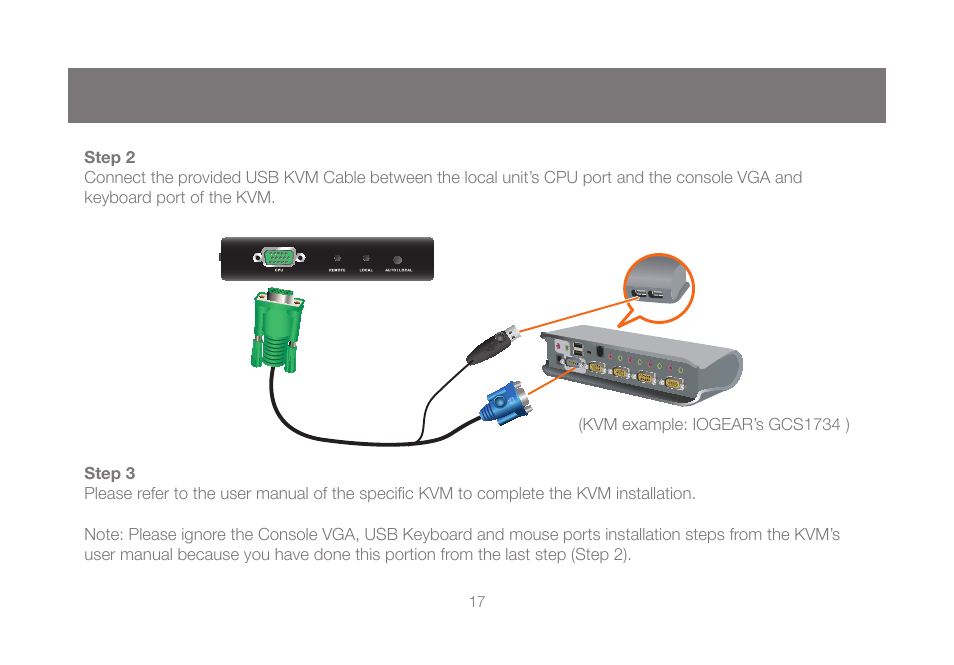 IOGear GCE500U User Manual | Page 17 / 28
