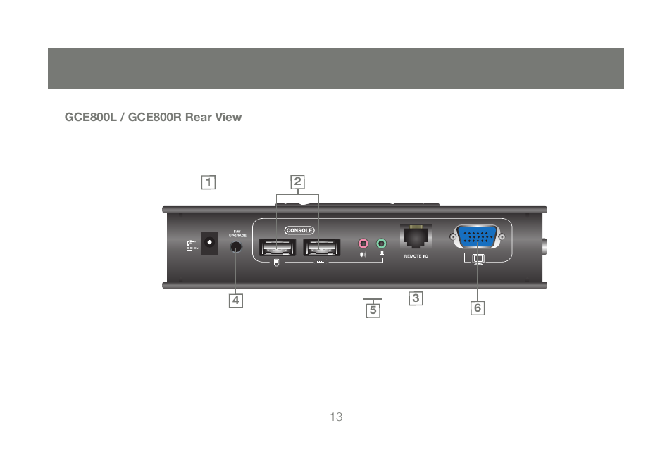 IOGear GCE800W6 User Manual | Page 13 / 66