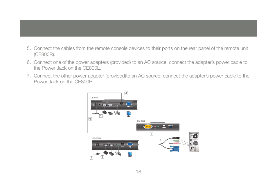 IOGear GCE800W6 User Manual | Page 18 / 66