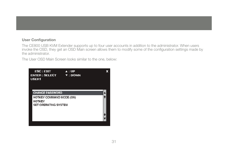 IOGear GCE800W6 User Manual | Page 31 / 66