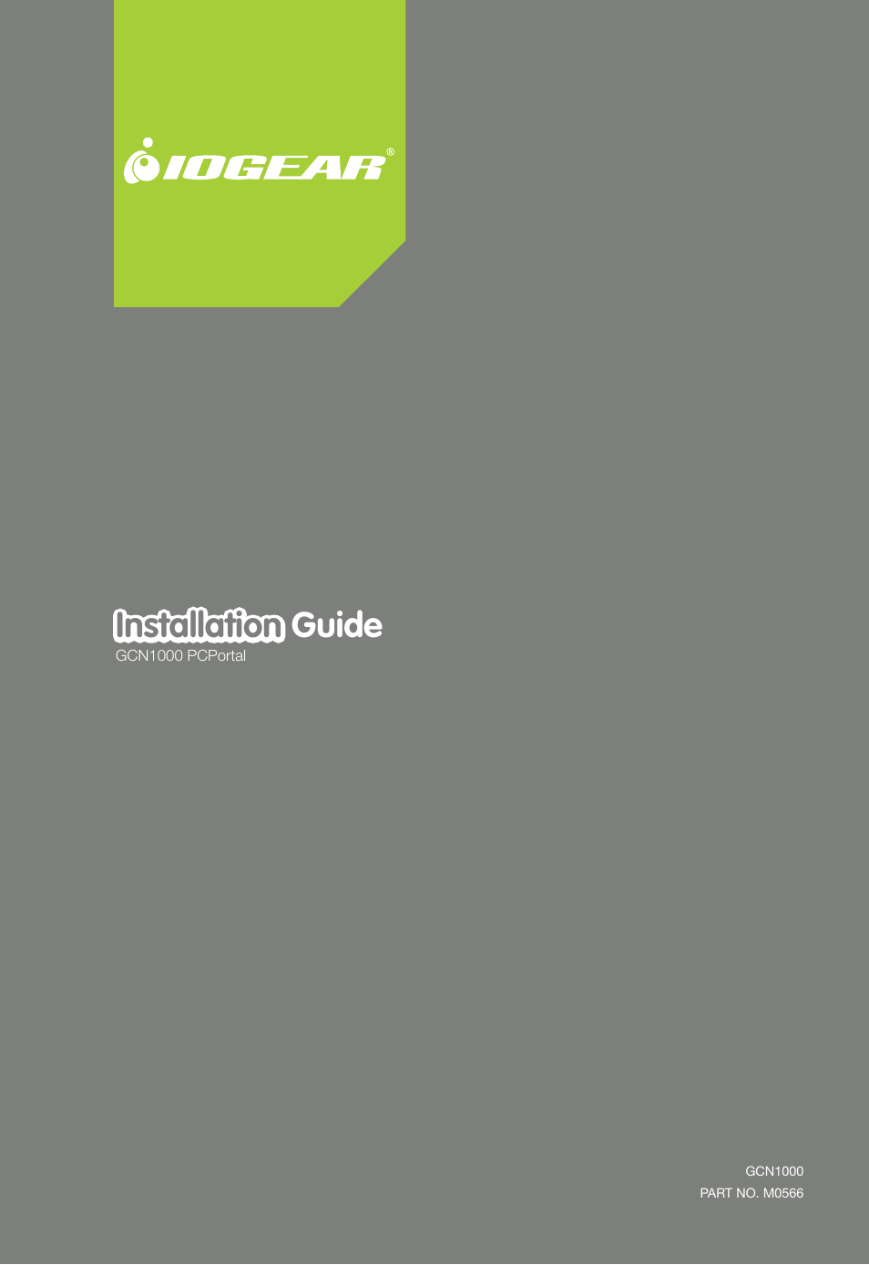 IOGear GCN1000 User Manual | 48 pages