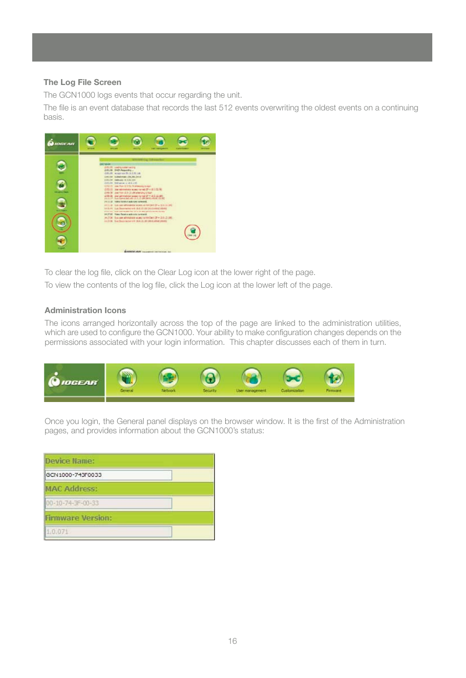 IOGear GCN1000 User Manual | Page 16 / 48