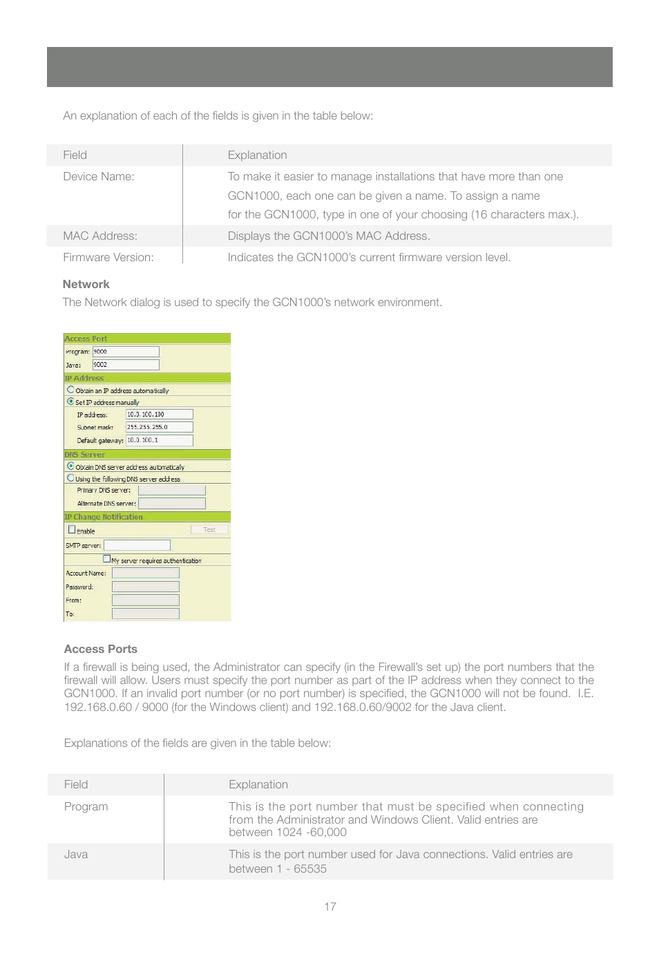IOGear GCN1000 User Manual | Page 17 / 48