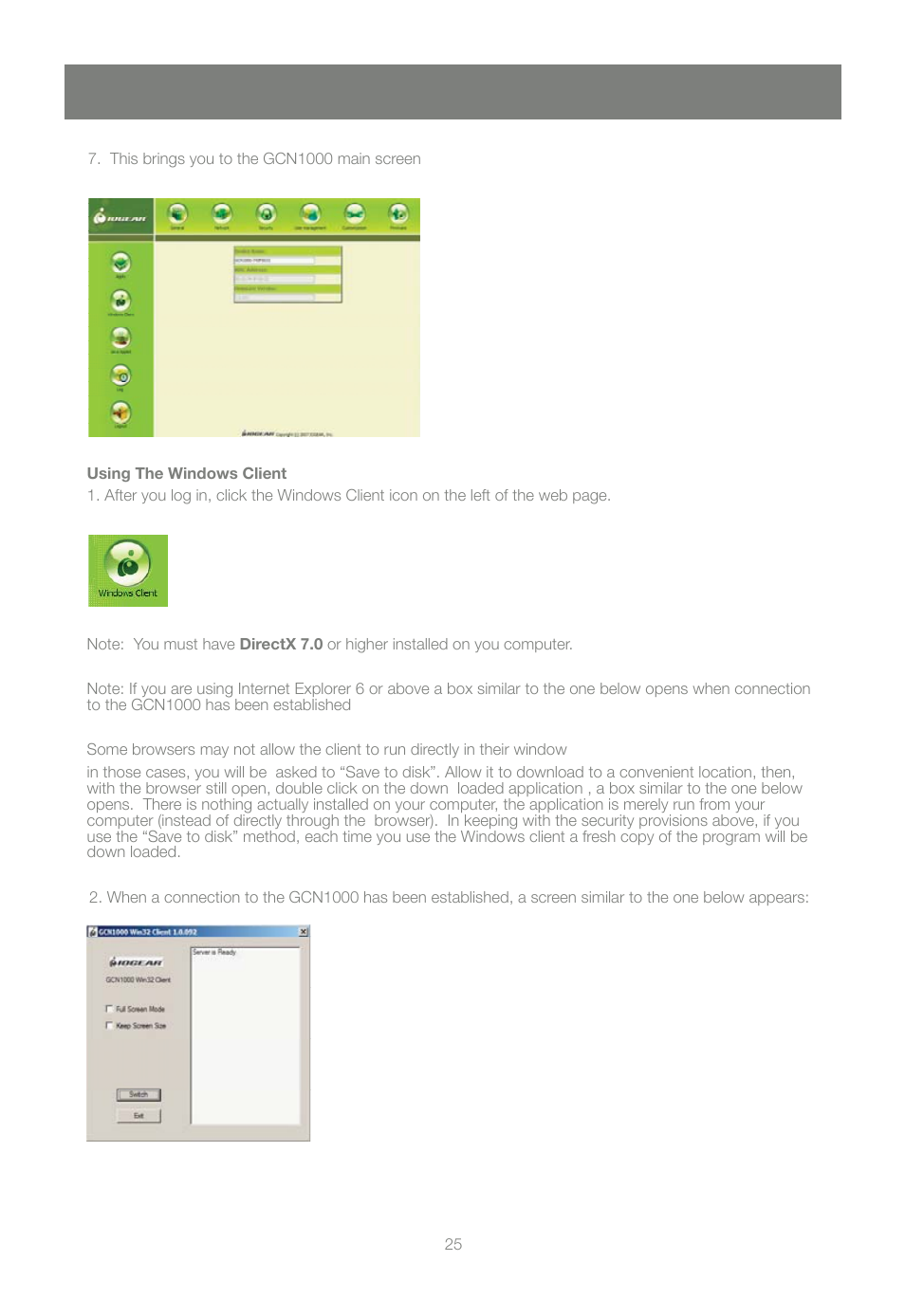 Contact | IOGear GCN1000 User Manual | Page 25 / 48