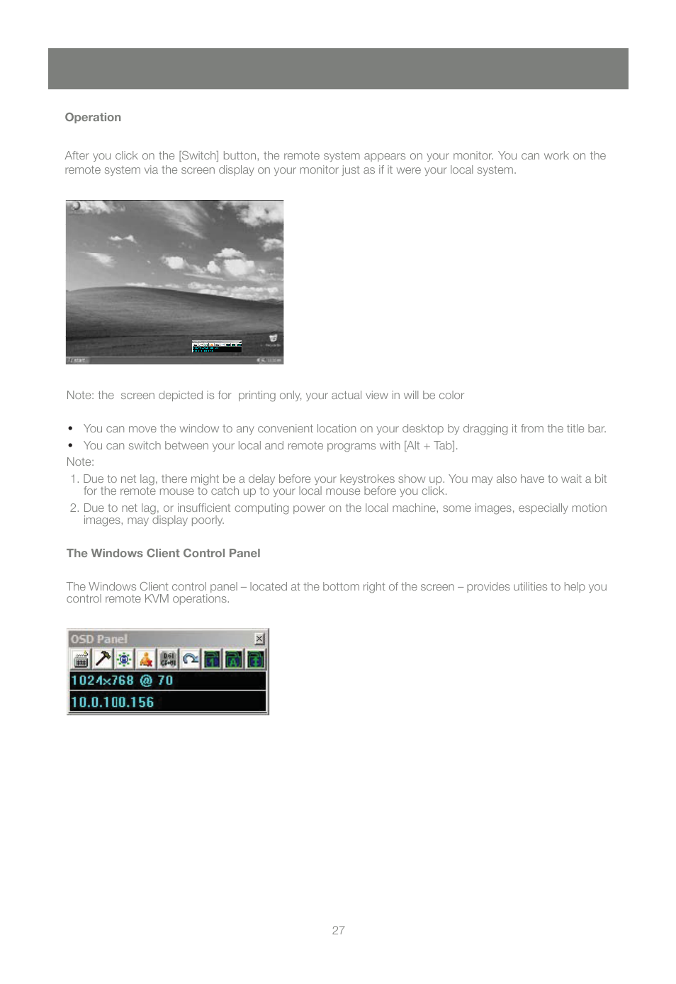 IOGear GCN1000 User Manual | Page 27 / 48