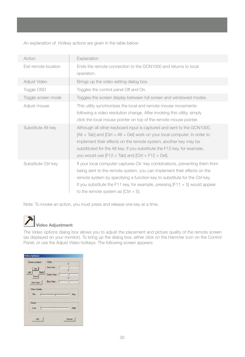 IOGear GCN1000 User Manual | Page 30 / 48