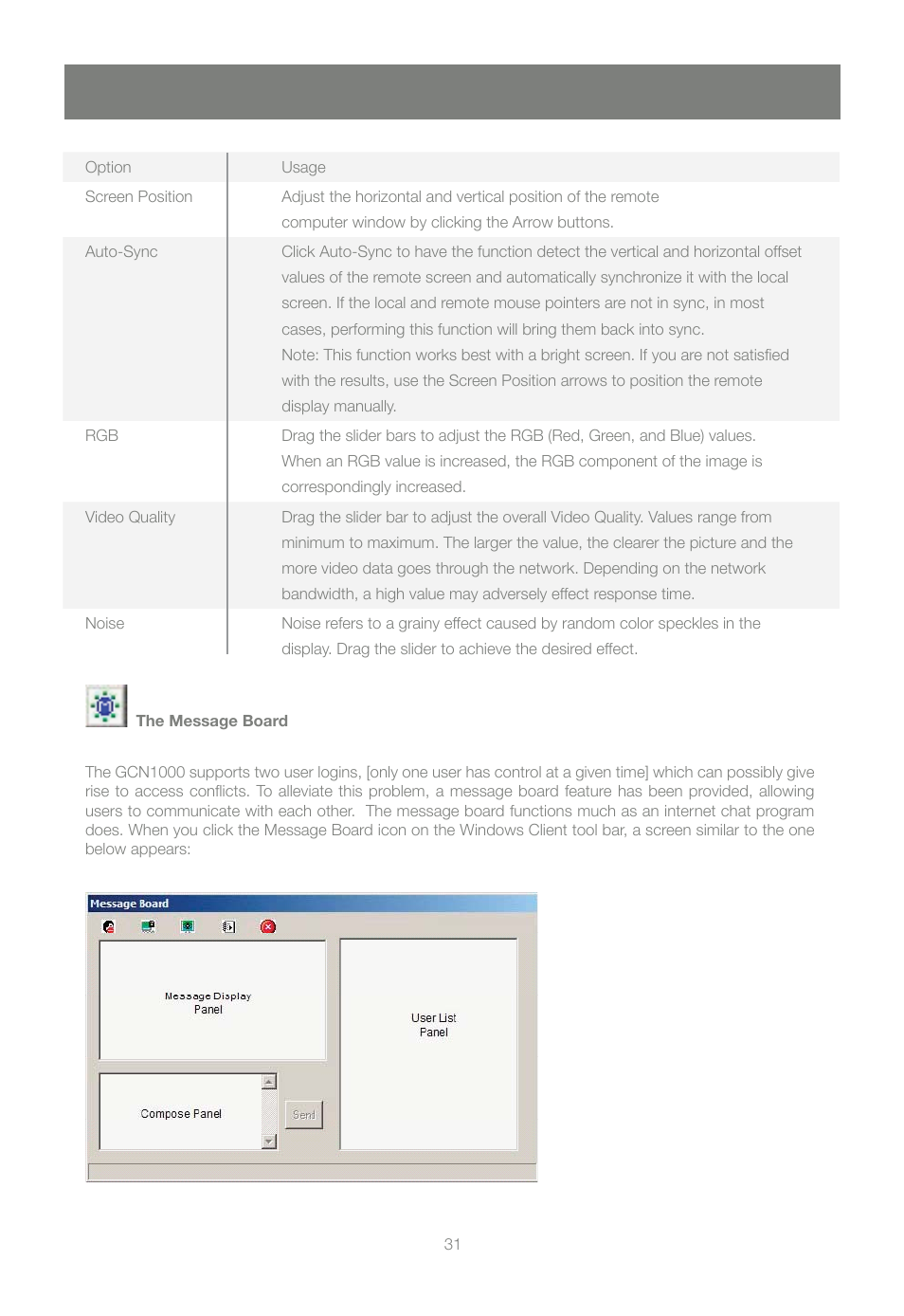IOGear GCN1000 User Manual | Page 31 / 48