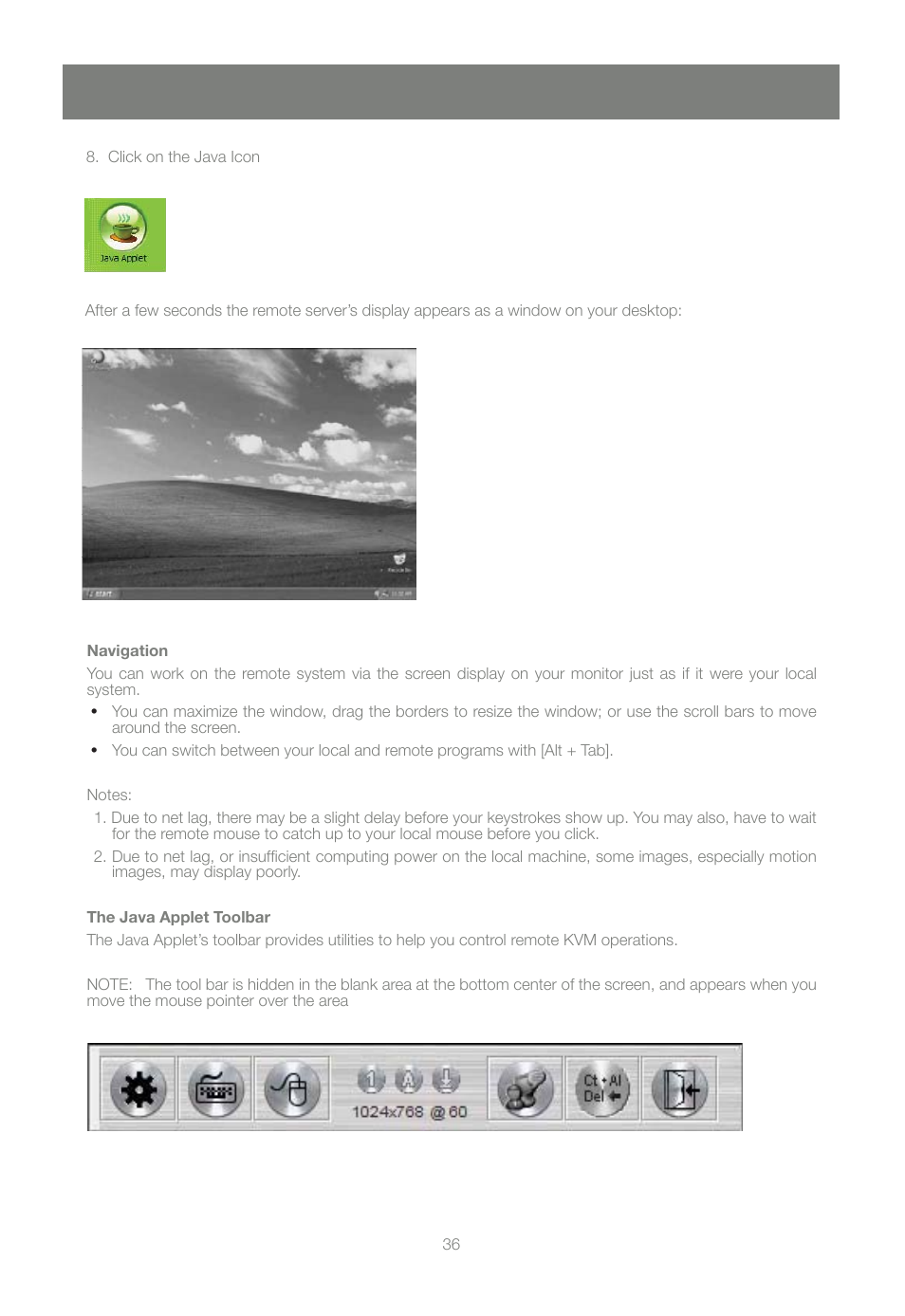 IOGear GCN1000 User Manual | Page 36 / 48