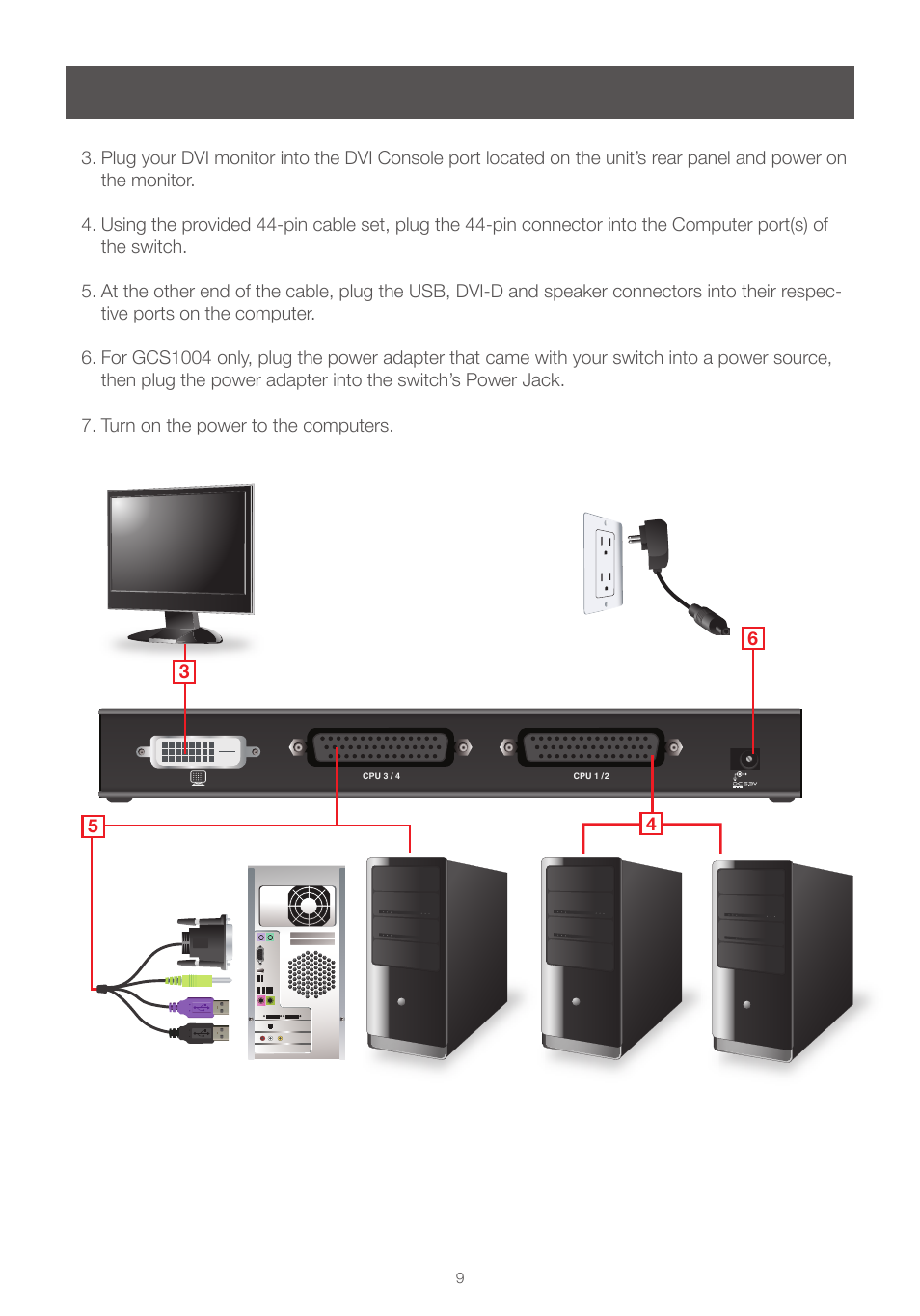 IOGear GCS1004 User Manual | Page 9 / 24