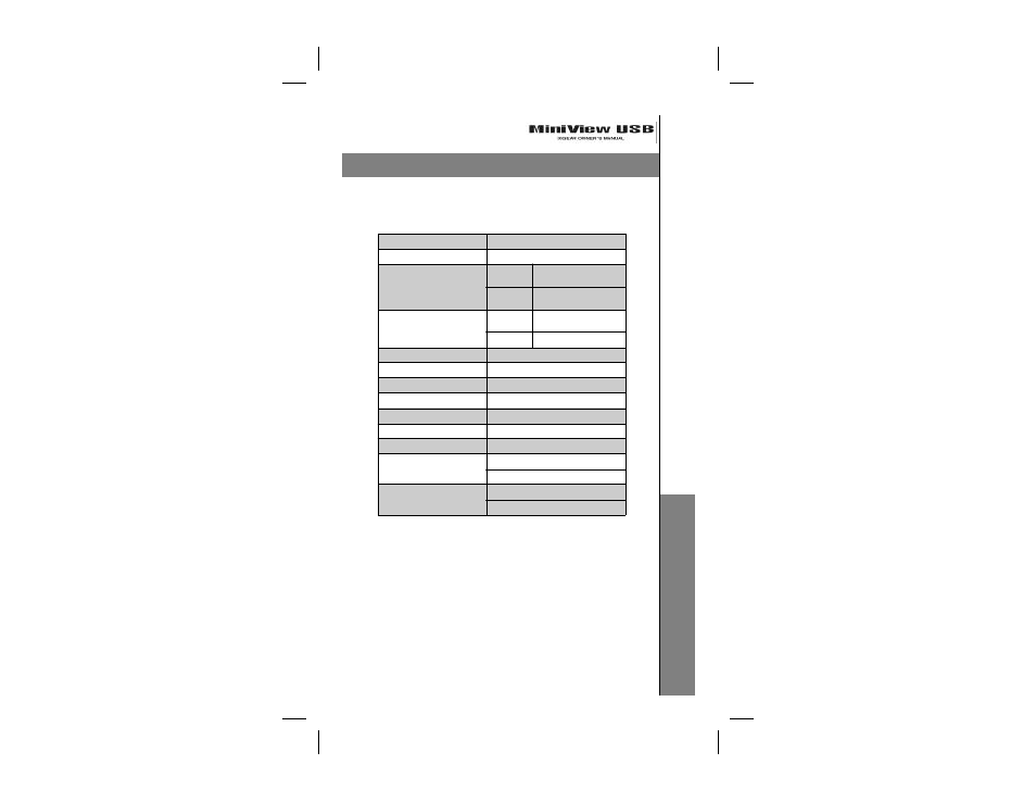 Specificationsspecifications, Specifications | IOGear GCS104U User Manual | Page 7 / 18