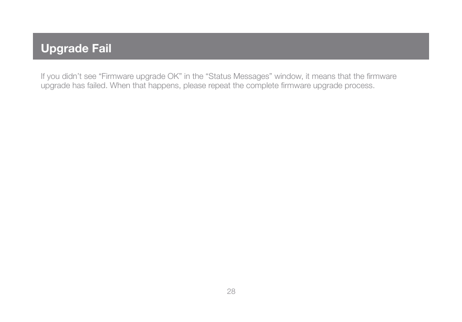 Upgrade fail | IOGear GCS1104-KM1 Manual User Manual | Page 28 / 38