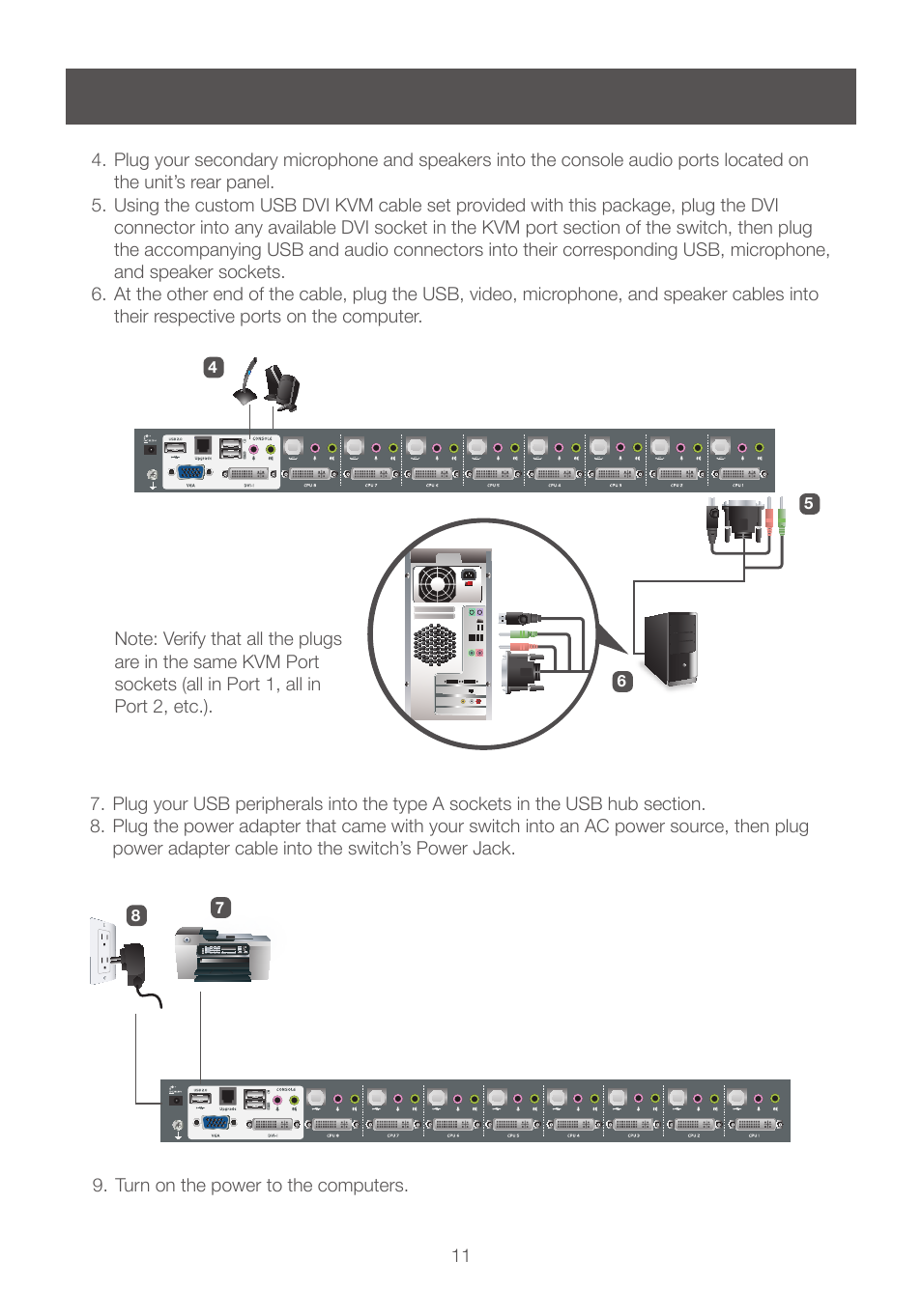 IOGear GCS1208 User Manual | Page 11 / 48