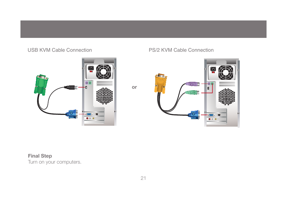 IOGear GCS1808KITU User Manual | Page 21 / 68