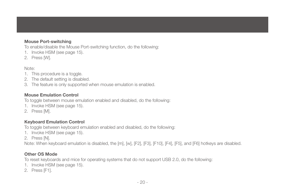 IOGear GCS1724 User Manual | Page 20 / 36
