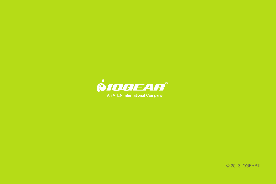IOGear GCS1724 User Manual | Page 36 / 36