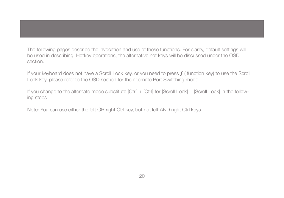 IOGear GCS1804 User Manual | Page 20 / 56