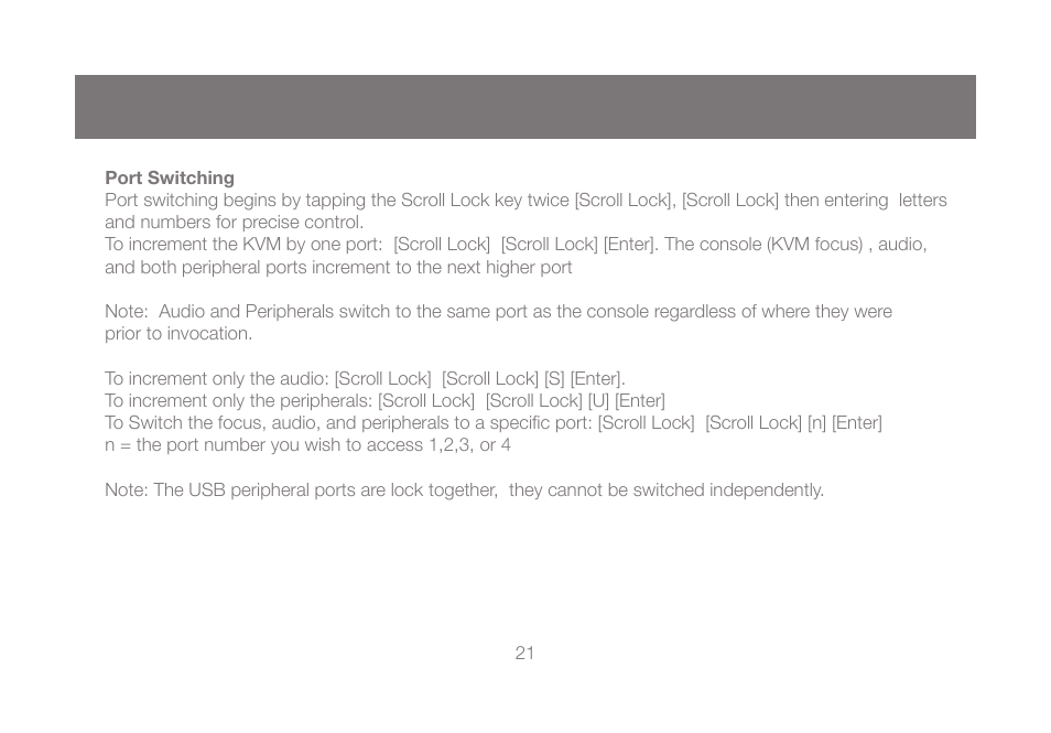 IOGear GCS1804 User Manual | Page 21 / 56