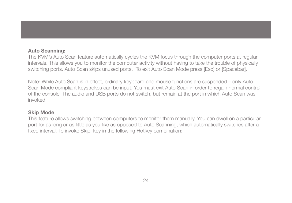 IOGear GCS1804 User Manual | Page 24 / 56