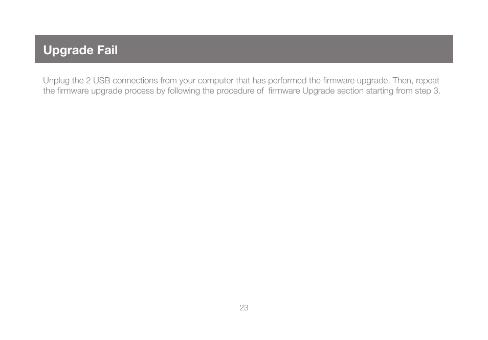 Upgrade fail | IOGear GCS62HU User Manual | Page 23 / 32