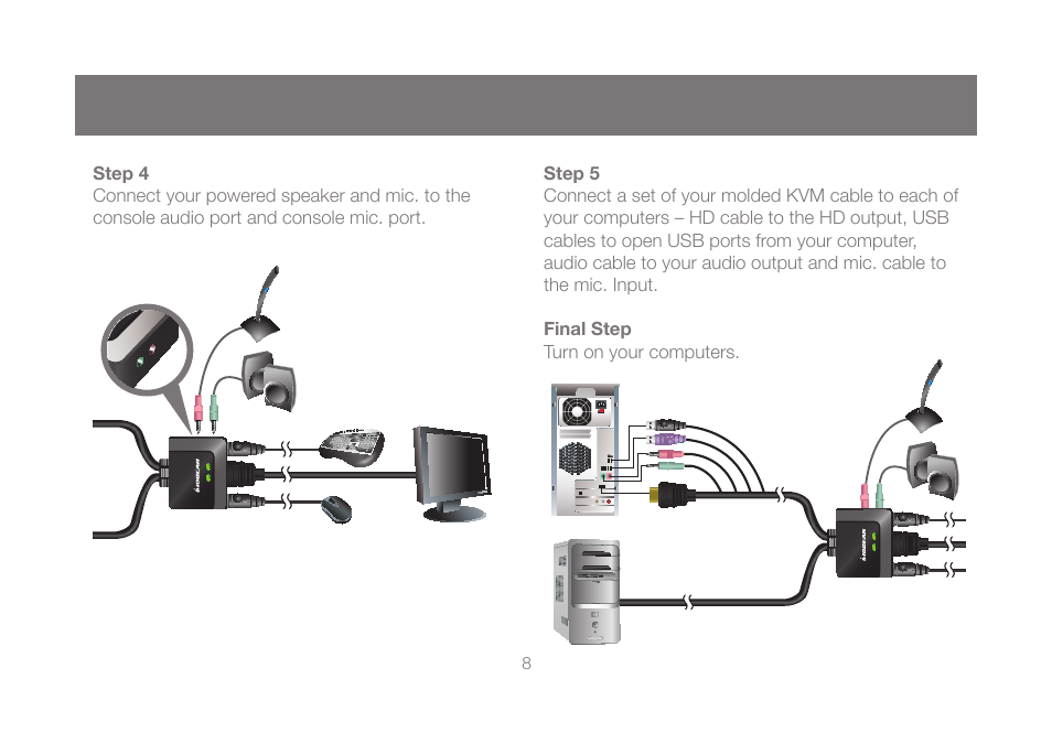 IOGear GCS62HU User Manual | Page 8 / 32