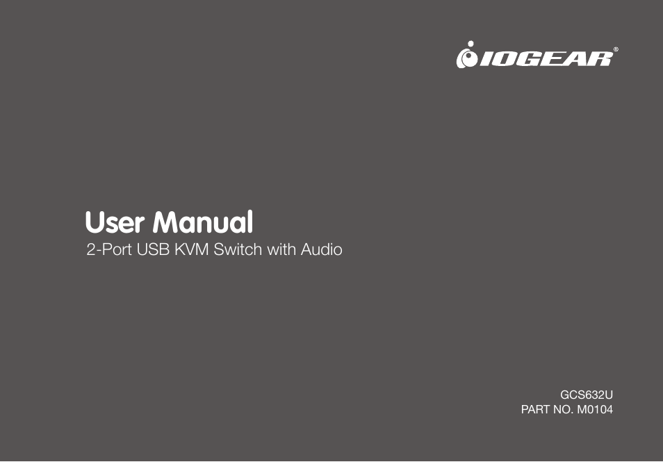 IOGear GCS632UW6 Manual User Manual | 36 pages