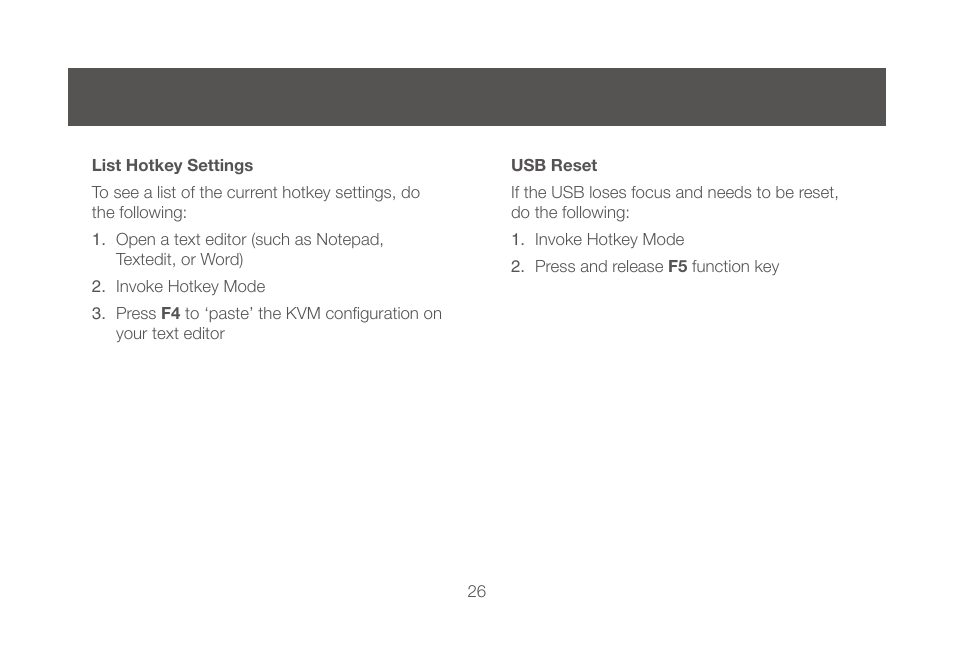 IOGear GCS632UW6 Manual User Manual | Page 26 / 36