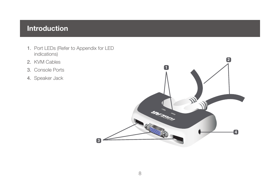 Introduction | IOGear GCS632UW6 Manual User Manual | Page 8 / 36