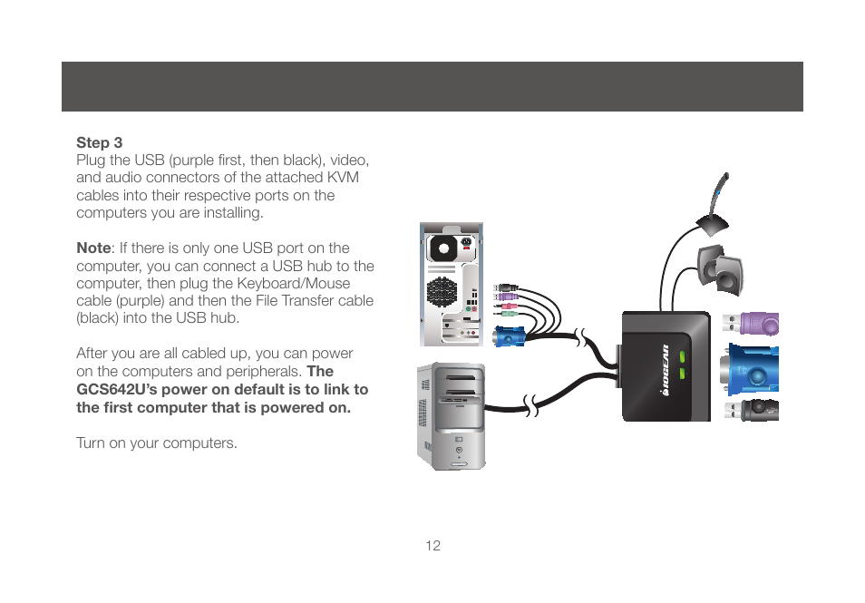 IOGear GCS642U User Manual | Page 12 / 34
