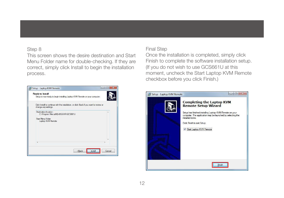 IOGear GCS661UW6 User Manual | Page 12 / 32