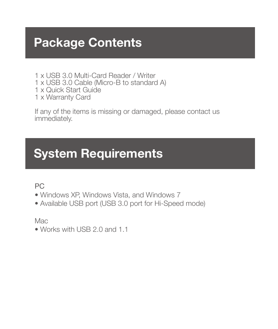 Package contents system requirements | IOGear GFR381 User Manual | Page 2 / 8
