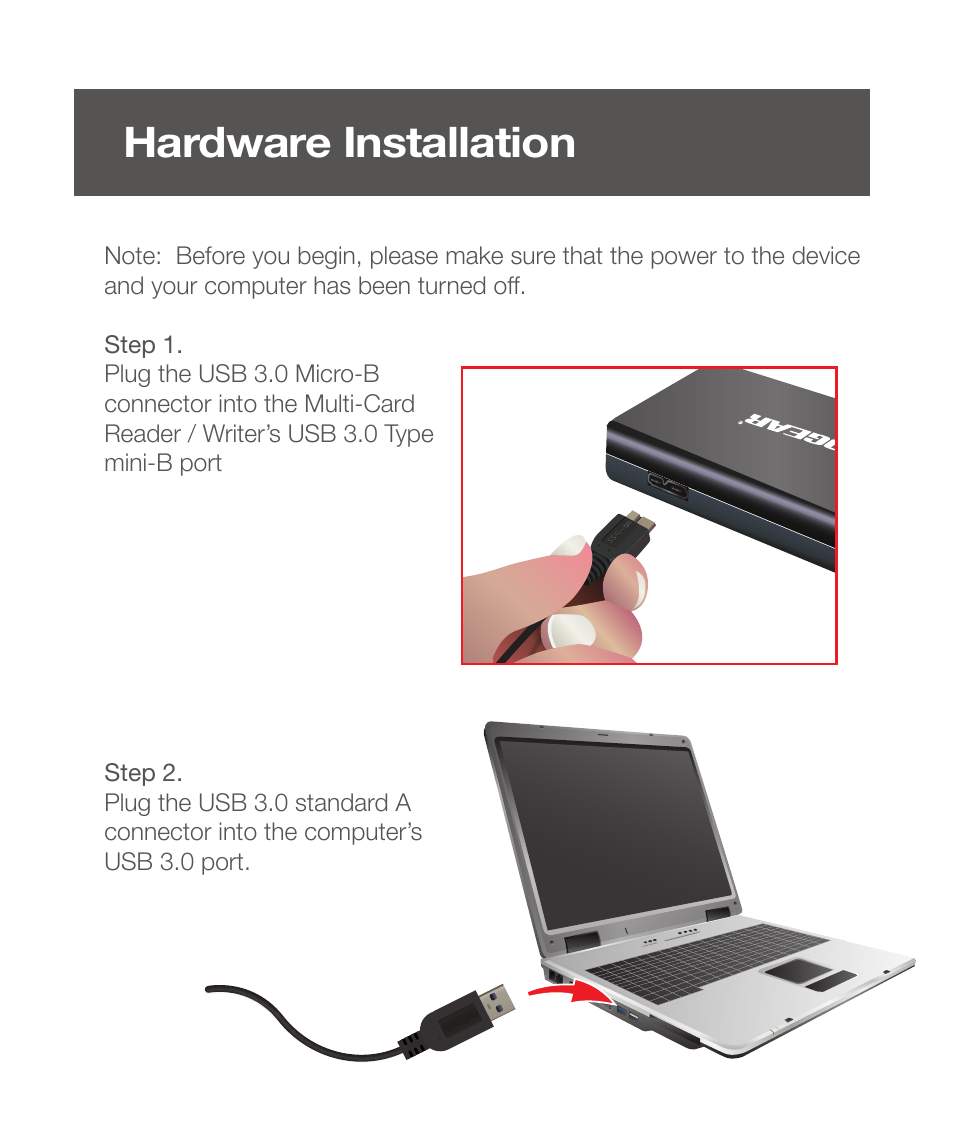 Hardware installation | IOGear GFR381 User Manual | Page 5 / 8