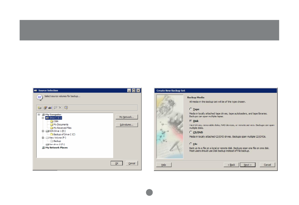 Dantz retrospect setup | IOGear GHD335C250 User Manual | Page 29 / 44
