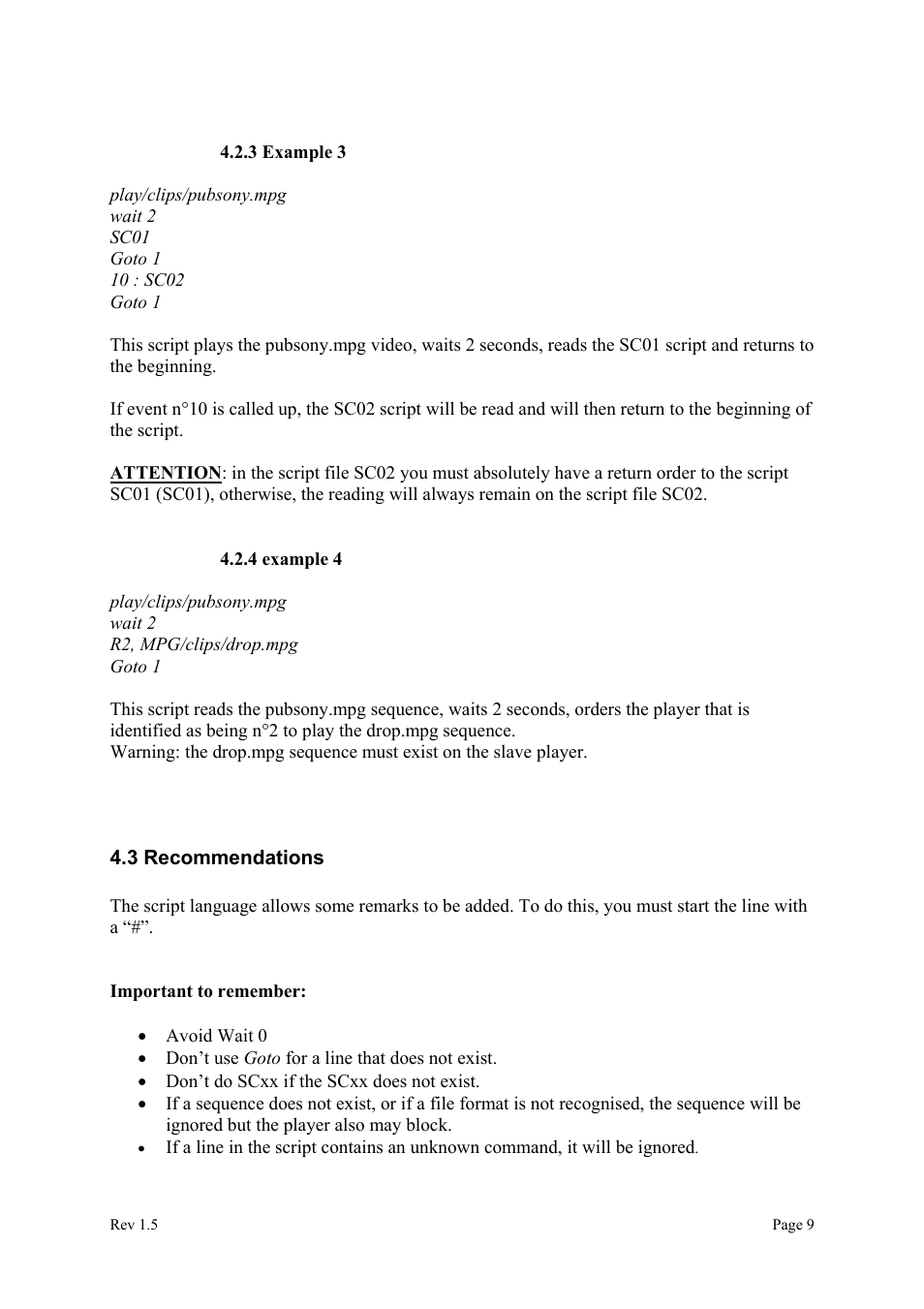 Alpeg MP615/MP107 User Manual | Page 10 / 34